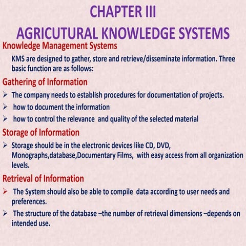 AKM PPT C3 K M SYSTEMS