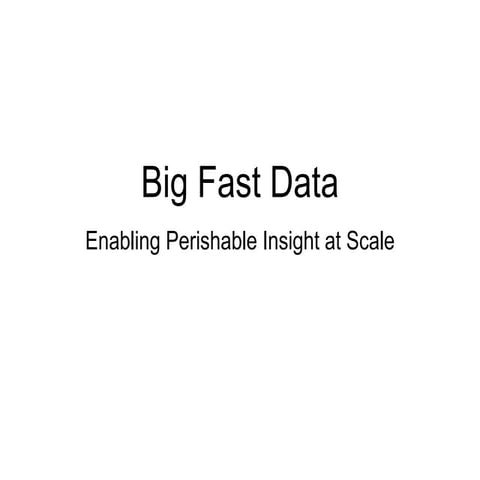 BigFastData