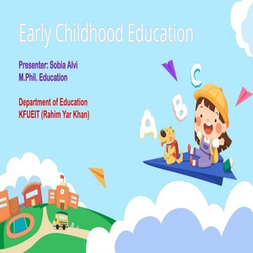 Early Childhood Care and  Education.pptx