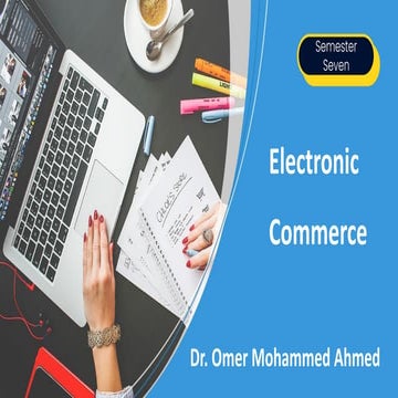 Electronic commerce courselecture one. Pdf