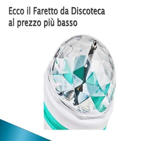 Faretto da discoteca al miglior prezzo