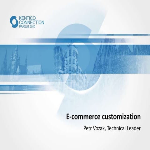 E-commerce customization | PPTX
