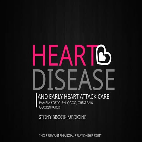Early heart attack care education | PPTX