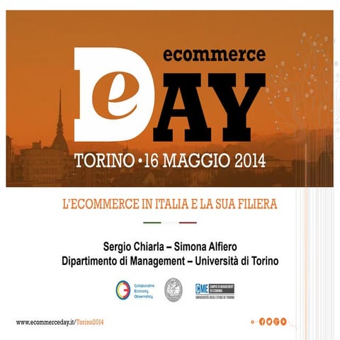 E-Commerce Day 2014 Torino - I numeri dell'e-commerce