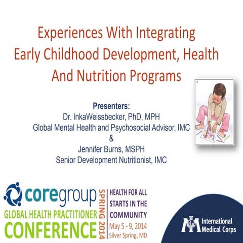 From Uganda to Lebanon: Experiences with Integrating Early Childhood Developm...