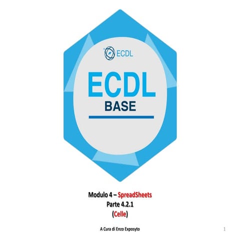 EXCEL - INSERIRE NUMERI, DATE, TESTO nelle CELLE