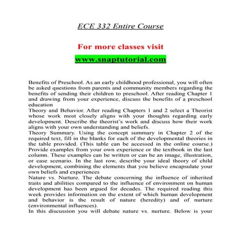 Ece 332 Effective Communication-snaptutorial.com