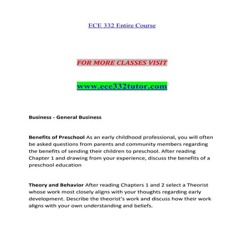 ECE 332 TUTOR Lessons in Excellence--ece332tutor.com