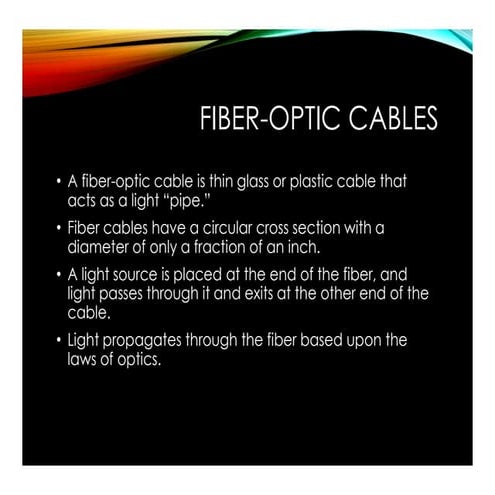 Types of optical fiber | PDF