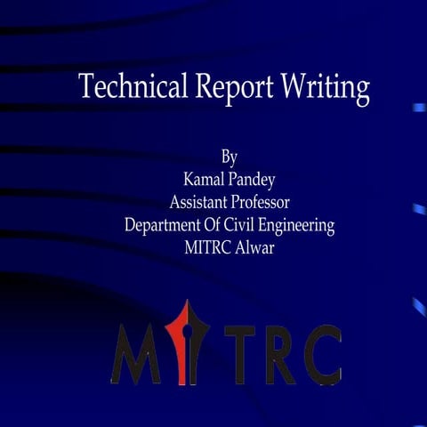 ECE 4901 Technical Writing 2013.ppt