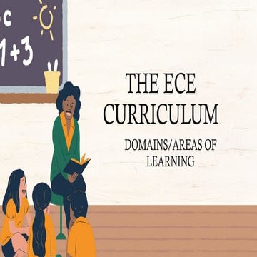 ECE DOMAINS and AREAS OF LEARNING (REPORT)