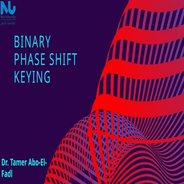 ECEN462 Project Final about bpsk modulation