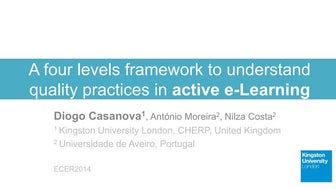 ECER conference presentation