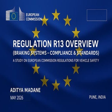 Comprehensive Overview of ECE R13H Braking Regulations and Testing | PPTX