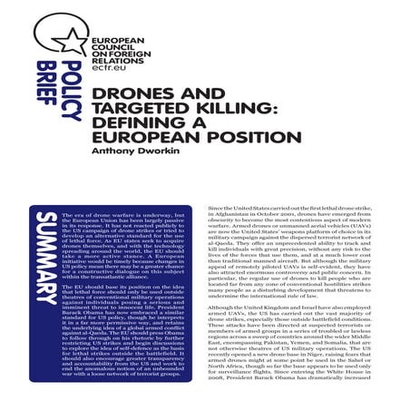 The Rise of Economic Attrition via Drone Technology