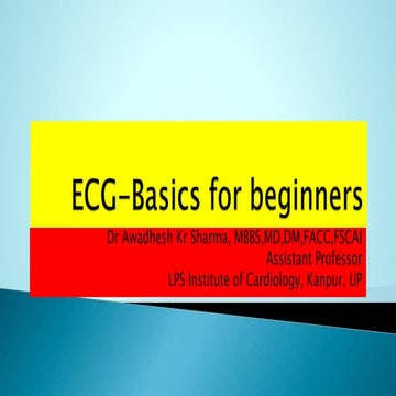 Ecg for beginners