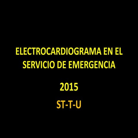 ECG ST-T-U 2015