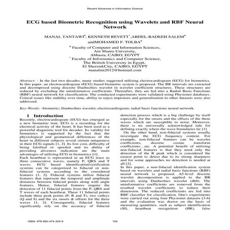 Verification and comparison of MIT-BIH arrhythmia database based on ...