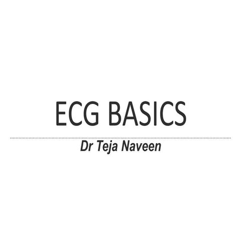 Ecg basics