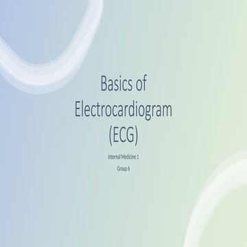normal-electrocardiogram | PPTX