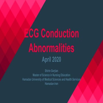ECG Conduction Abnormalities