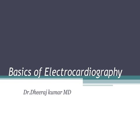 Ecg for beginners