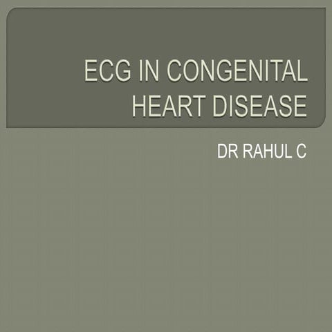 Ecg in chd presentation final