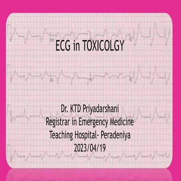 ECG in Toxicology.potx