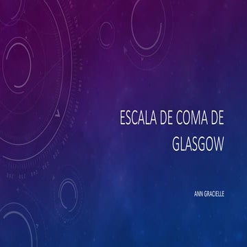 ECG-escala de coma de glasgow | PDF