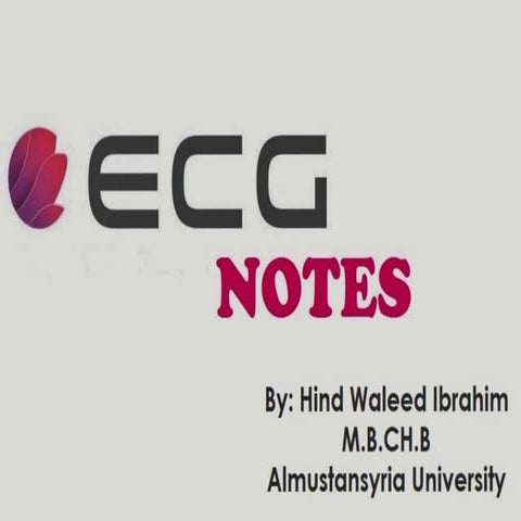 ECG Notes 