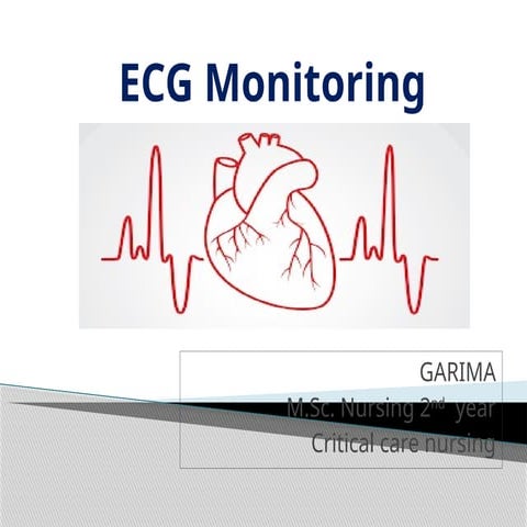 ECG ppt short.pptx powe point presentation on electrocardiography | PPTX