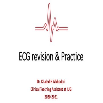 How to read ECG systematically with practice strips 