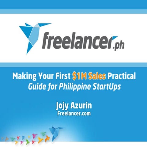Making Your First $1M Sales - Practical Guide for Philippines Startups