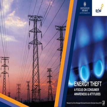 UK energy theft: a focus on consumer awareness & attitudes