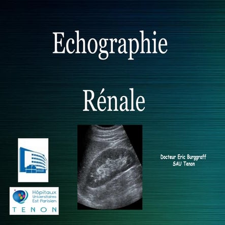 Echographie rénale par les urgentistes