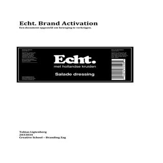 Echt activationklaar