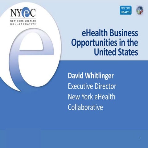 eHealth business opportunities and things to consider when entering the USA m...