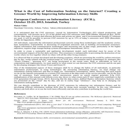 The IEEE Green & Sustainable ICT initiative | PDF