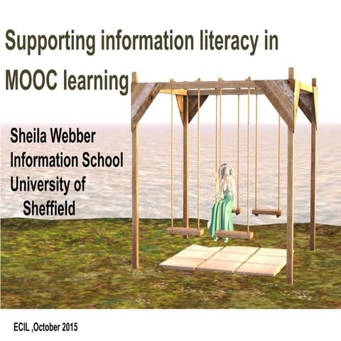Supporting information literacy in MOOCs