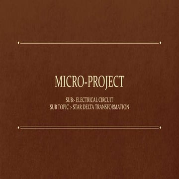 star delta transformation