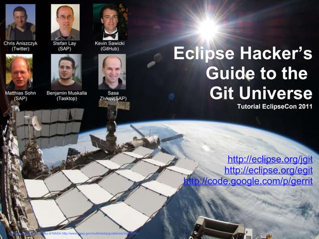 Eclipse Hacker's Guide to the Git Universe
