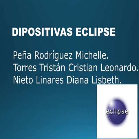 Creacion de Aplicaciones en Eclipse