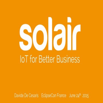 EclipseCon - France, 24 jun2015