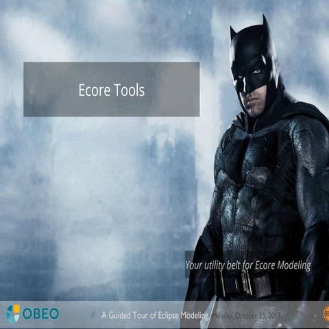 Eclipse Modeling Guided Tour - EcoreTools
