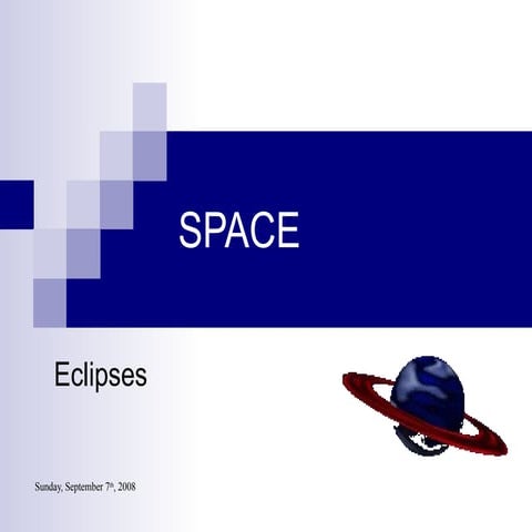 Eclipses | PPT | Geography | Science