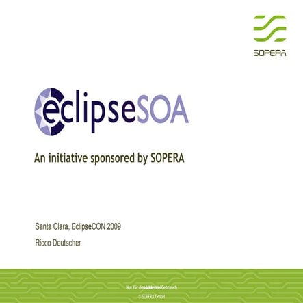 Eclipse SOA Initiative