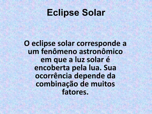Eclipse solar