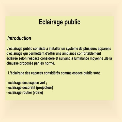 Programme des surfaces | DOC