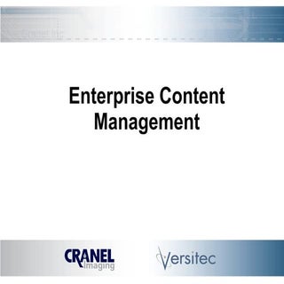 Enterprise Content Management
