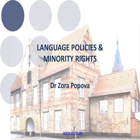 ECMI project on status of minority languages and languages rights in Europe
